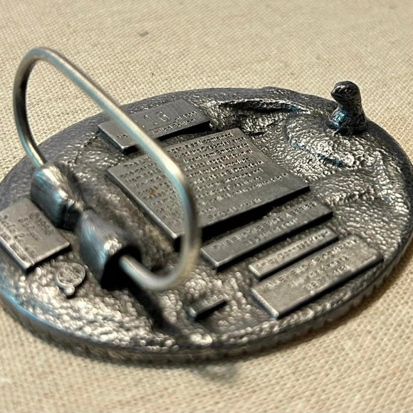 Vintage Belt Buckle 1996 Limited Edition Railroad Cassoday - Picture 8 of 8